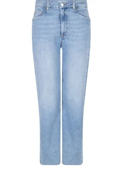 Cheap Dante 6 Cropped High-Waist Stretch Jeans Hay | Blue... | | Little Soho