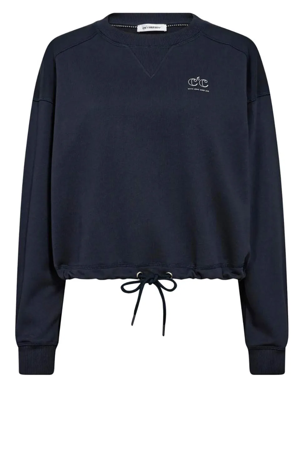 Cheap Co'Couture Cropped Sweater With Drawstring Clean | Blue... | | Little Soho