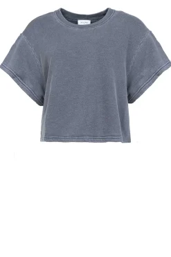 Cheap American Vintage Cropped Washed Soft Sweater Dafstreet | Grey... | | Little Soho