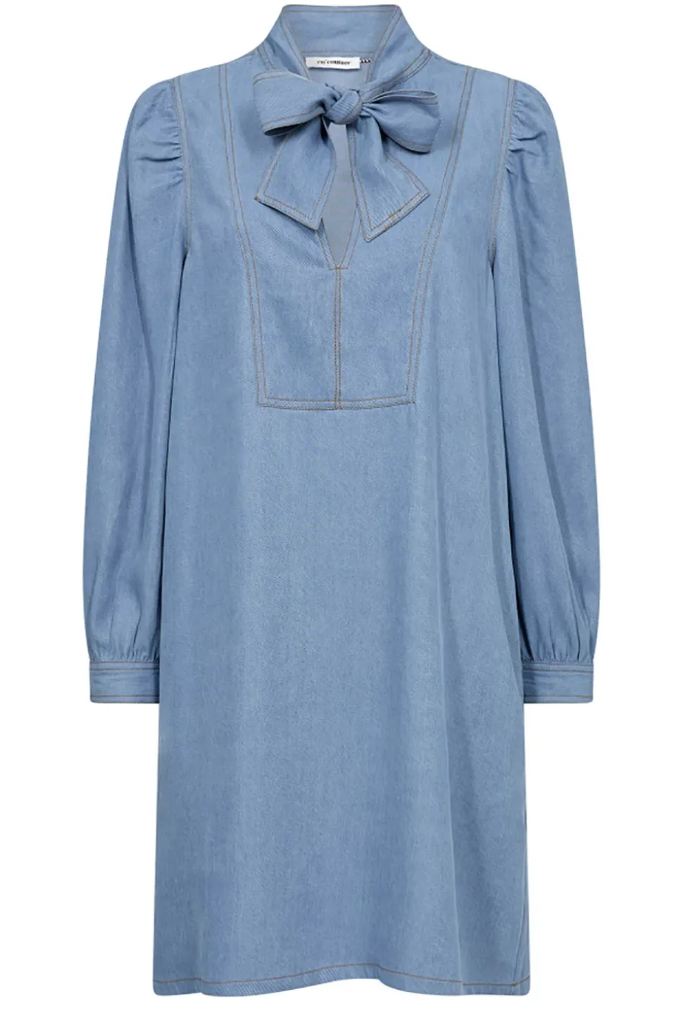 Sale Co'Couture Denim Dress With Bow Titus | Blue... | | Little Soho