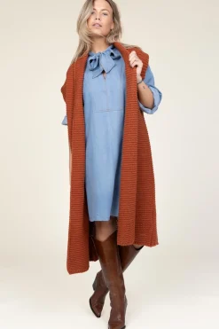 Sale Co'Couture Denim Dress With Bow Titus | Blue... | | Little Soho