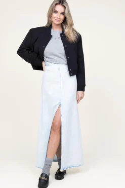 Best Sale IRO Denim Maxi Skirt Carolia | Blue... | | Little Soho