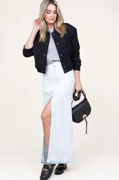 Best Sale IRO Denim Maxi Skirt Carolia | Blue... | | Little Soho