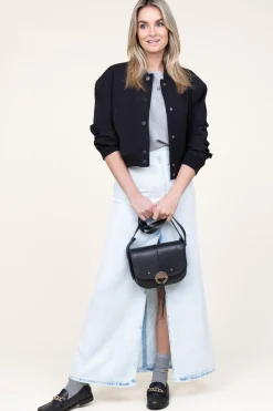 Best Sale IRO Denim Maxi Skirt Carolia | Blue... | | Little Soho