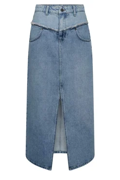 Flash Sale Co'Couture Denim Midi Skirt Denim | Blue... | | Little Soho