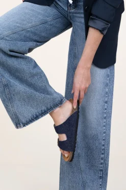 New Scholl Denim Sandals Josephine | Blue... | | Little Soho