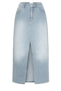 Best Sale Second Female Denim Skirt Dustine | Blue... | | Little Soho