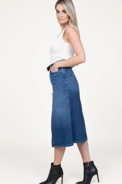 Outlet Twinset Denim Skirt Sonia | Blue... | | Little Soho