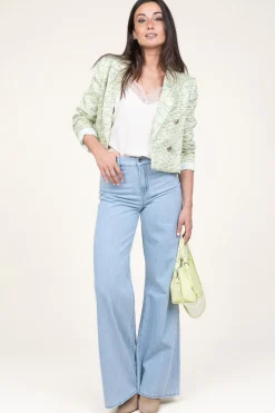 Best 45374 Denim Wide Leg Jeans Mumbai | Blue... | March23 | Little Soho