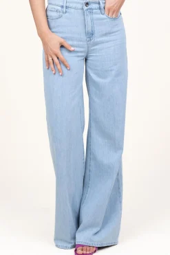 Best 45374 Denim Wide Leg Jeans Mumbai | Blue... | March23 | Little Soho