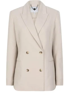 Best Sale Dante 6 Double Breasted Blazer Frame | Natural... | | Little Soho