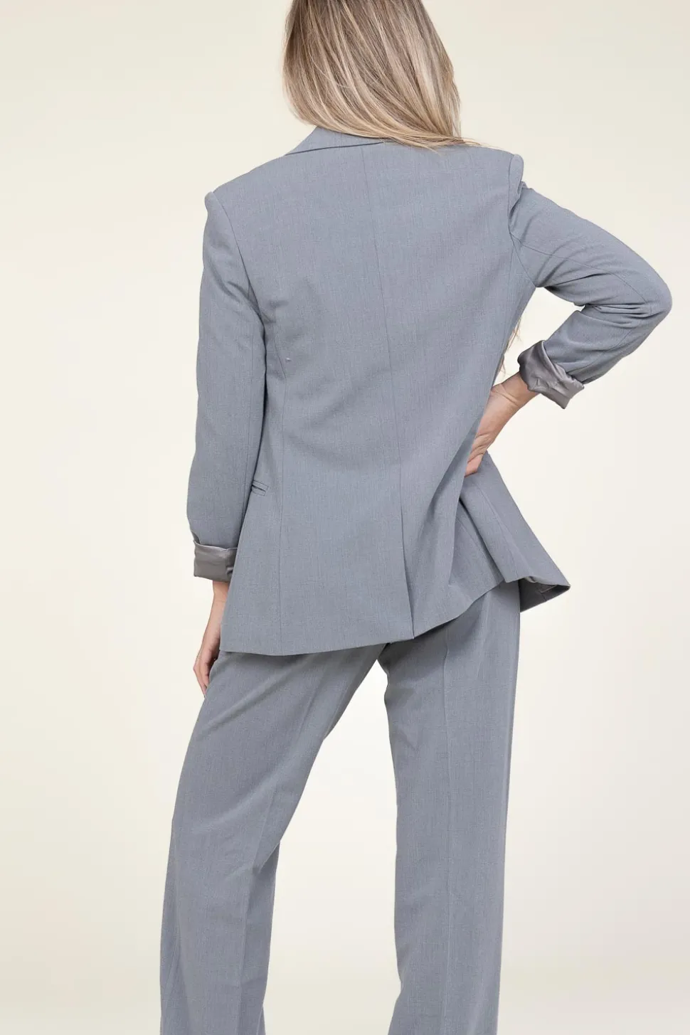 Cheap Dante 6 Double Breasted Blazer Frame | Grey... | | Little Soho