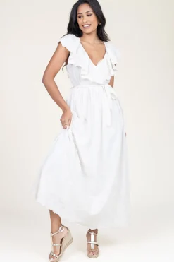 Best Louizon Dress With Embroidery Palmsprings | Natural... | | Little Soho