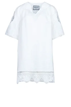 New Berenice Dress With Openwork Details Renza | Natural... | | Little Soho