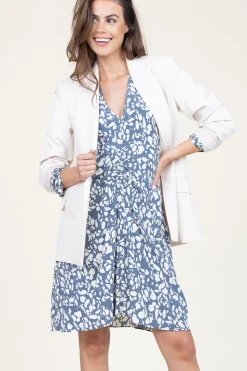 Online Second Female Dress With Print Jo | Grey... | | Little Soho