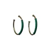 Cheap Barong Barong Earrings Saphira Basic Medium | Green... | | Little Soho