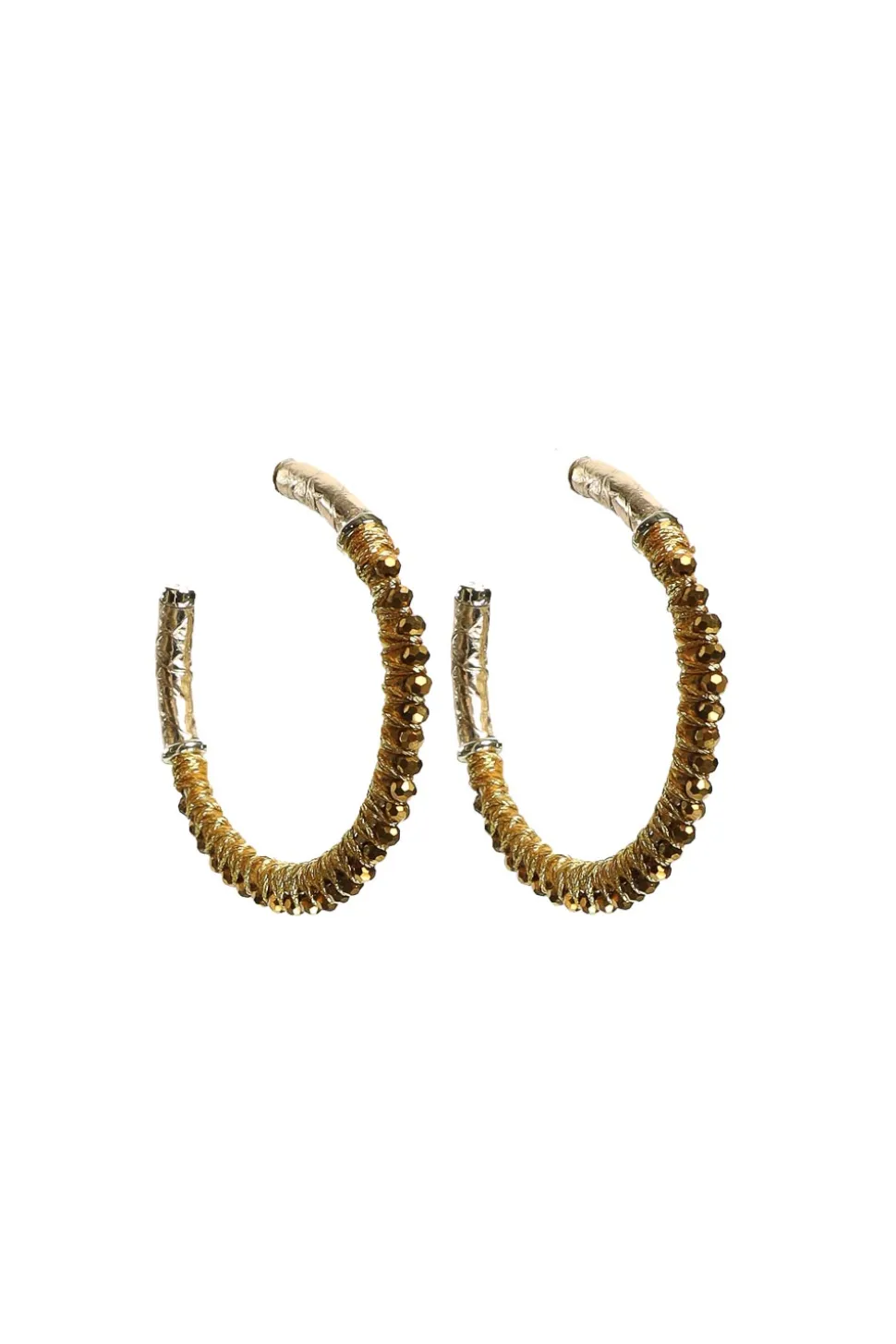 Cheap Barong Barong Earrings Saphira Full Moon Gemstones Medium | Gold... | | Little Soho