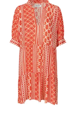 Store Lollys Laundry Ecovero Dress With Print Sabine | Red... | | Little Soho
