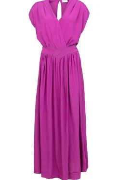 Outlet Louizon Ecovero Maxi Dress Yacinthe | Purple... | | Little Soho