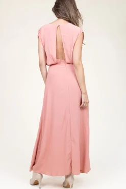 Cheap Louizon Ecovero Maxi Dress Yaramo | Pink... | | Little Soho
