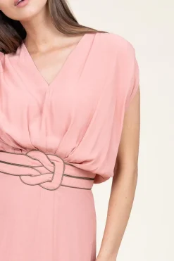 Cheap Louizon Ecovero Maxi Dress Yaramo | Pink... | | Little Soho