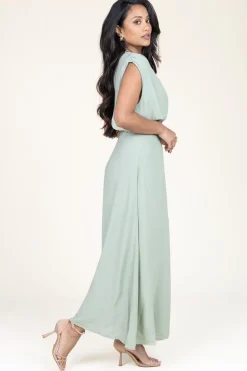 Discount Louizon Ecovero Maxi Dress Yaramo | Green... | | Little Soho