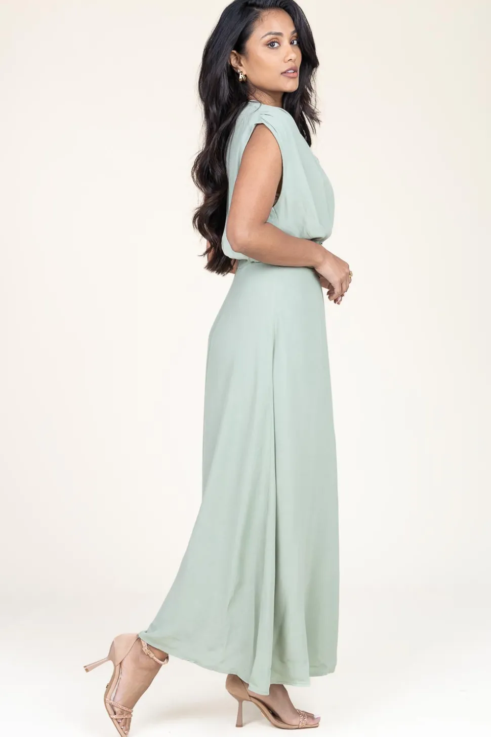 Discount Louizon Ecovero Maxi Dress Yaramo | Green... | | Little Soho