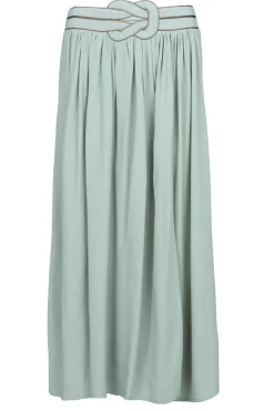 Cheap Louizon Ecovero Midi Skirt Yvana | Green... | | Little Soho