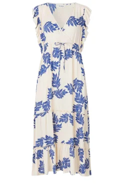 Online Lollys Laundry Ecovero Printed Midi Dress Samo | Blue... | | Little Soho