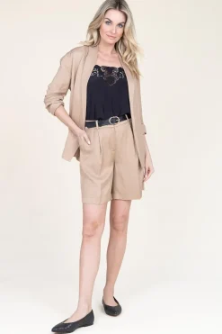 New Louizon Ecovero Top With Crochet Dirla | Black... | | Little Soho