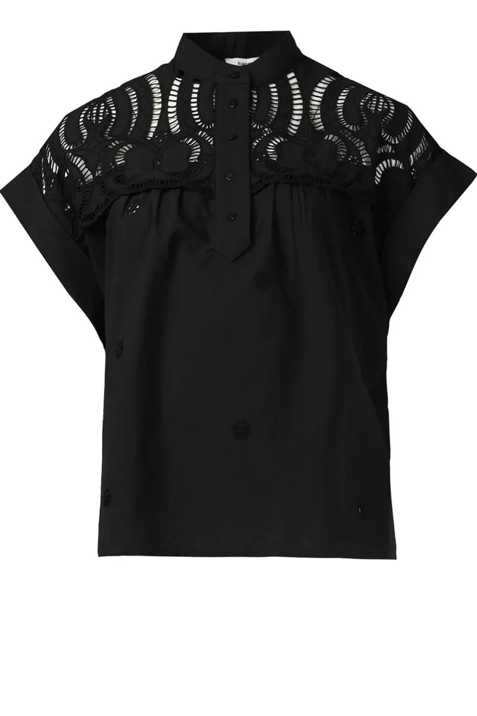 Discount Suncoo Embroidery Blouse Lina | Black... | | Little Soho