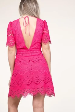 Fashion Suncoo Embroidery Dress Chirel | Pink... | | Little Soho