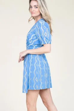 Clearance Suncoo Embroidery Dress Clem | Blue... | | Little Soho