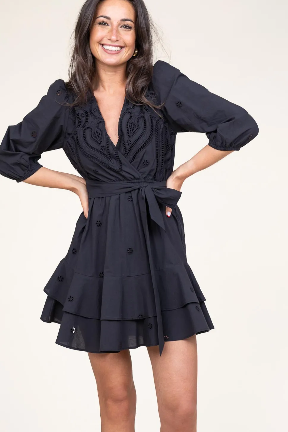 Discount Suncoo Embroidery Dress Cliff | Black... | | Little Soho