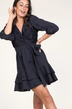 Discount Suncoo Embroidery Dress Cliff | Black... | | Little Soho