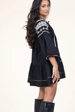 Best Scarlett Poppies Embroidery Poplin Dress Nania | Black... | | Little Soho