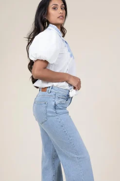 Cheap Scarlett Poppies Embroidery Poplin Top Amelia | White... | | Little Soho