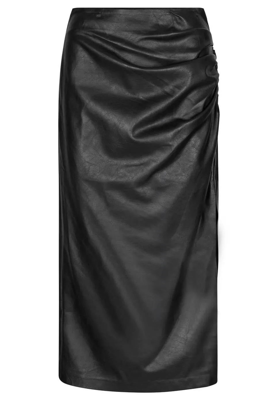 Cheap Second Female Faux Leather Stretch Skirt Seema | Black... | | Little Soho