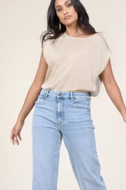 Best Sale Kocca Fine Knit With Sequins Maraurari | Natural... | | Little Soho