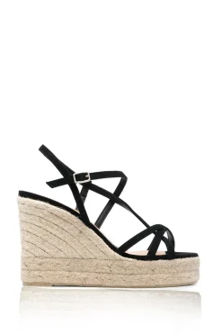 Hot Castaner Fine Suede Wedge Betty | Black... | | Little Soho