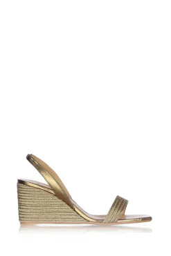 Outlet Castaner Fine Wedge Heel Barby | Gold... | | Little Soho