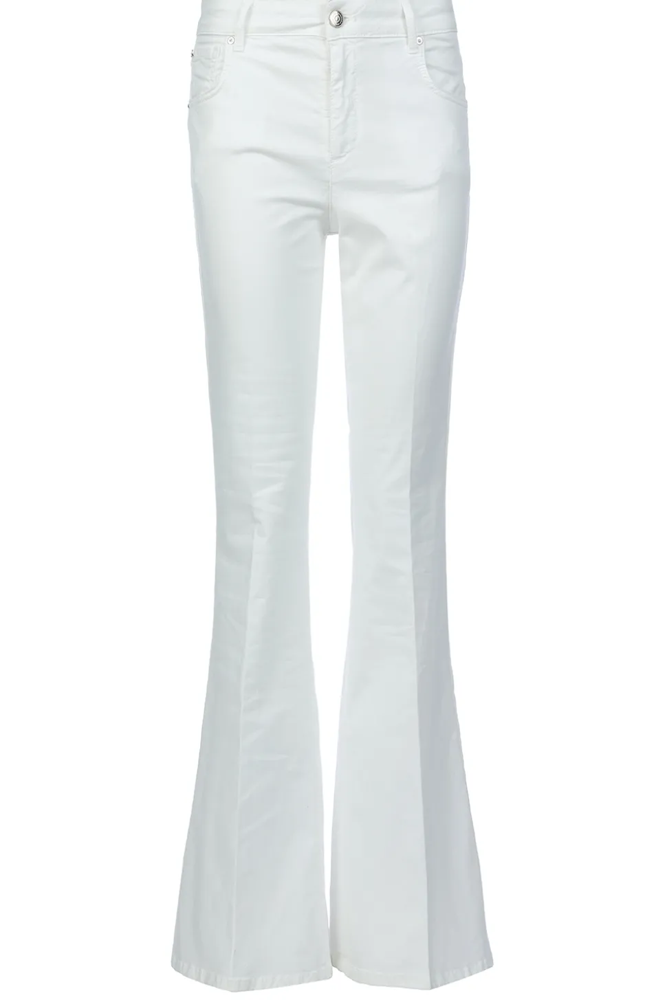 New Kocca Flared Jeans Grazia | White... | | Little Soho