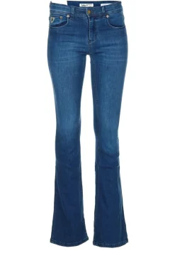 Shop Lois Jeans Flared Jeans Melrose L34 | Blue... | | Little Soho