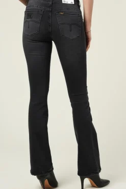 Outlet Lois Jeans Flared Stretch Jeans Melrose L32 | Black... | | Little Soho
