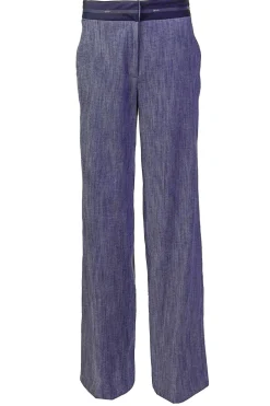 Store Liu Jo Flowy Denim Trousers Modat | Blue... | | Little Soho