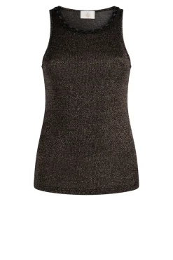 Cheap Aaiko Halter Top With Lurex Aiden | Black... | | Little Soho