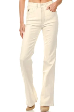 Outlet Lois Jeans High Retro Flare Jeans Riley L34 | Natural... | | Little Soho