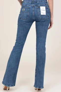 Store Lois Jeans High Waist Flared Jeans Raval L32 | Blue... | | Little Soho