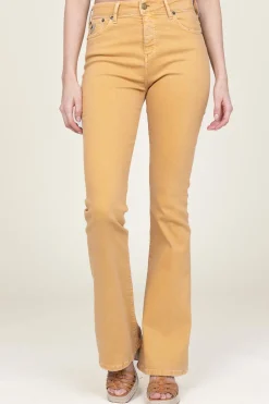 Fashion Lois Jeans High Waist Flared Jeans Raval L34 | Yellow... | | Little Soho