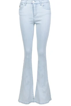 New Lois Jeans High Waist Flared Jeans Raval L34 | Blue... | | Little Soho